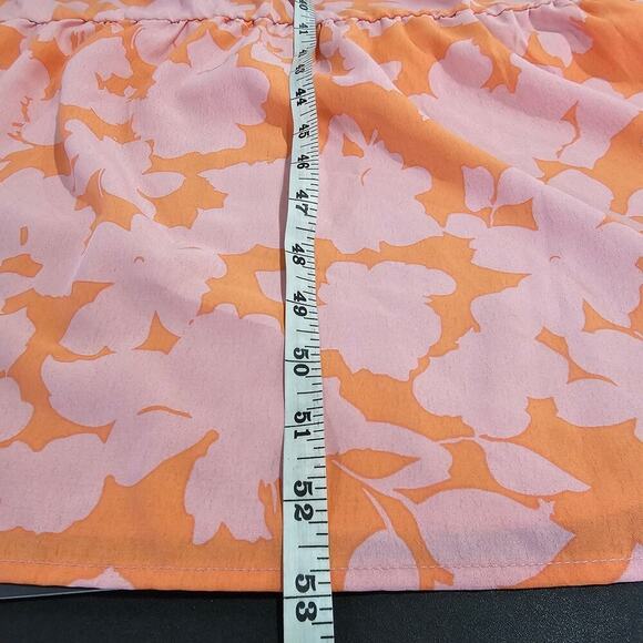 Sanctuary Maxi Dress Womens XL Pink Tiered Smocked Cottage Coquette Prairie B - Picture 10 of 12